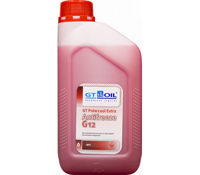 Антифриз готовый красный GT-OIL GT PolarCool Extra G12 оптом и в розницу Антифриз готовый красный GT-OIL GT PolarCool Extra G12 оптом и в розницу