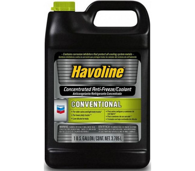 Антифриз концентрат зеленый CHEVRON Havoline Conventional Concentrate Anti-Freeze/Coolant (B) оптом и в розницу Антифриз концентрат зеленый CHEVRON Havoline Conventional Concentrate Anti-Freeze/Coolant (B) оптом и в розницу