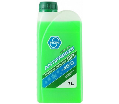 Антифриз готовый зеленый NGN Antifreeze GR -45 оптом и в розницу