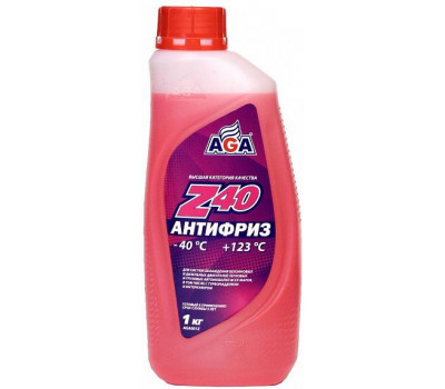 Антифриз готовый AGA  -40C (красный) оптом и в розницу
