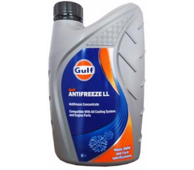 Антифриз концентрат синий GULF Antifreeze LL оптом и в розницу Антифриз концентрат синий GULF Antifreeze LL оптом и в розницу