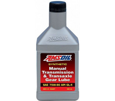 Трансмиссионное масло AMSOIL Synthetic Manual Transmission & Transaxle Gear Lube 75W-90 оптом и в розницу