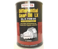 Трансмиссионное масло TOYOTA Differential Gear Oil LX 75W-85 Трансмиссионное масло TOYOTA Differential Gear Oil LX 75W-85