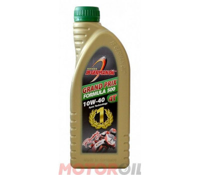 JB GERMAN OIL Grand Prix Formula 500 SAE 10W-40 оптом и в розницу JB GERMAN OIL Grand Prix Formula 500 SAE 10W-40 оптом и в розницу