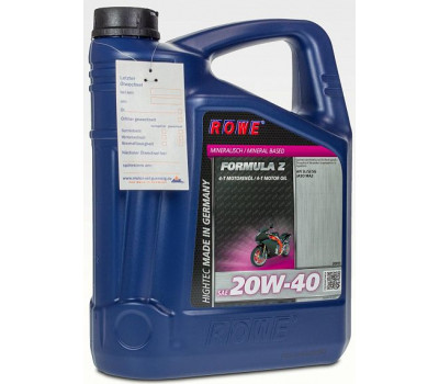 ROWE HIGHTEC Formula GT Z 20W-40 оптом и в розницу ROWE HIGHTEC Formula GT Z 20W-40 оптом и в розницу