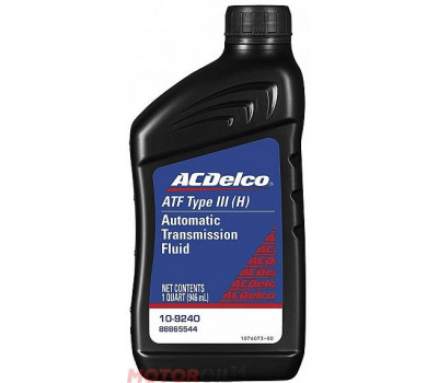 Трансмиссионное масло AC DELCO Dexron III ATF Трансмиссионное масло AC DELCO Dexron III ATF