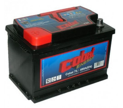 Аккумулятор Cobat 6CT75L1 оптом и в розницу