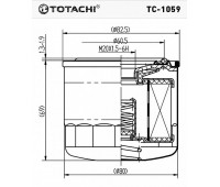 Фильтр масляный TOTACHI TC-1059