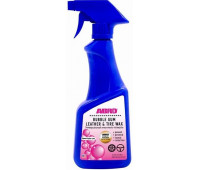 Очиститель-полироль универсальный ABRO Leather & Tire Wax