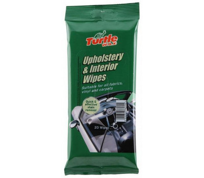 Салфетки для обивки и интерьера TURTLE WAX Upholstery & Interior Wipes оптом и в розницу